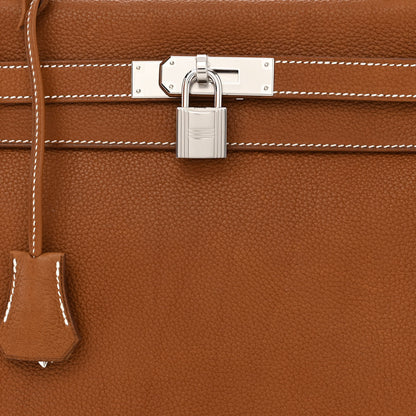 Hermes Barenia Faubourg Kelly Retourne 28 Fauve 8 of 11