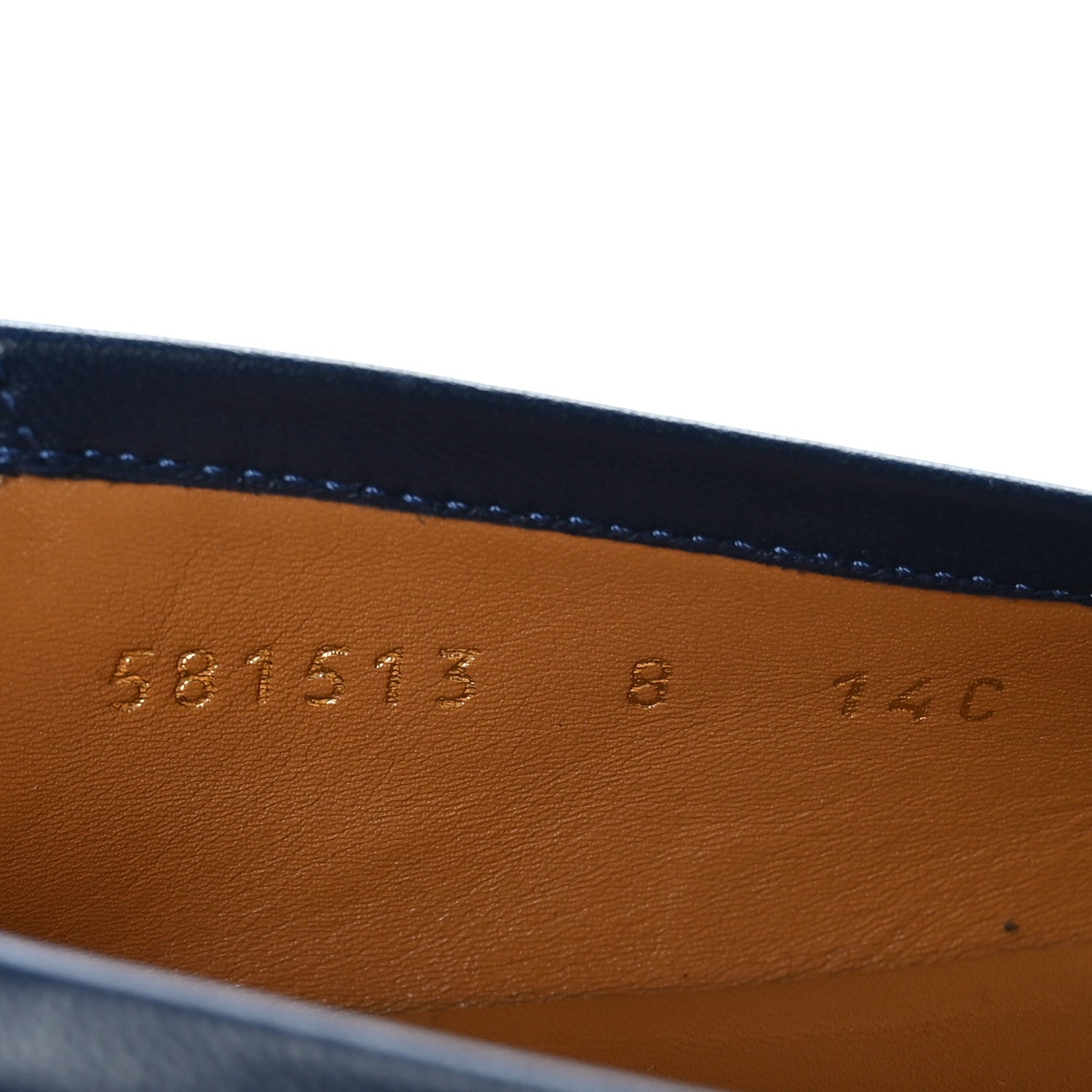 Gucci Agnello Plonge Granada Kid Web Mens Horsebit Loafers 8 Royale 6 of 9