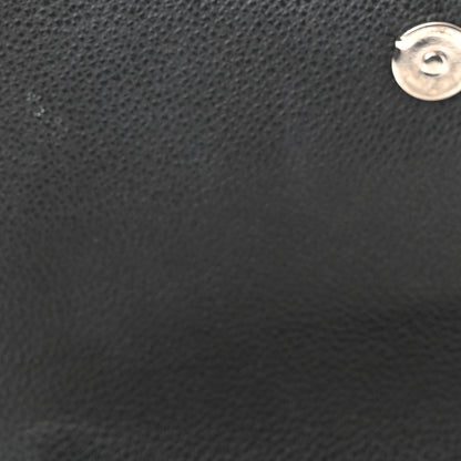 Saint Laurent Grained Calfskin Small Monogram Sunset Black 12 of 16