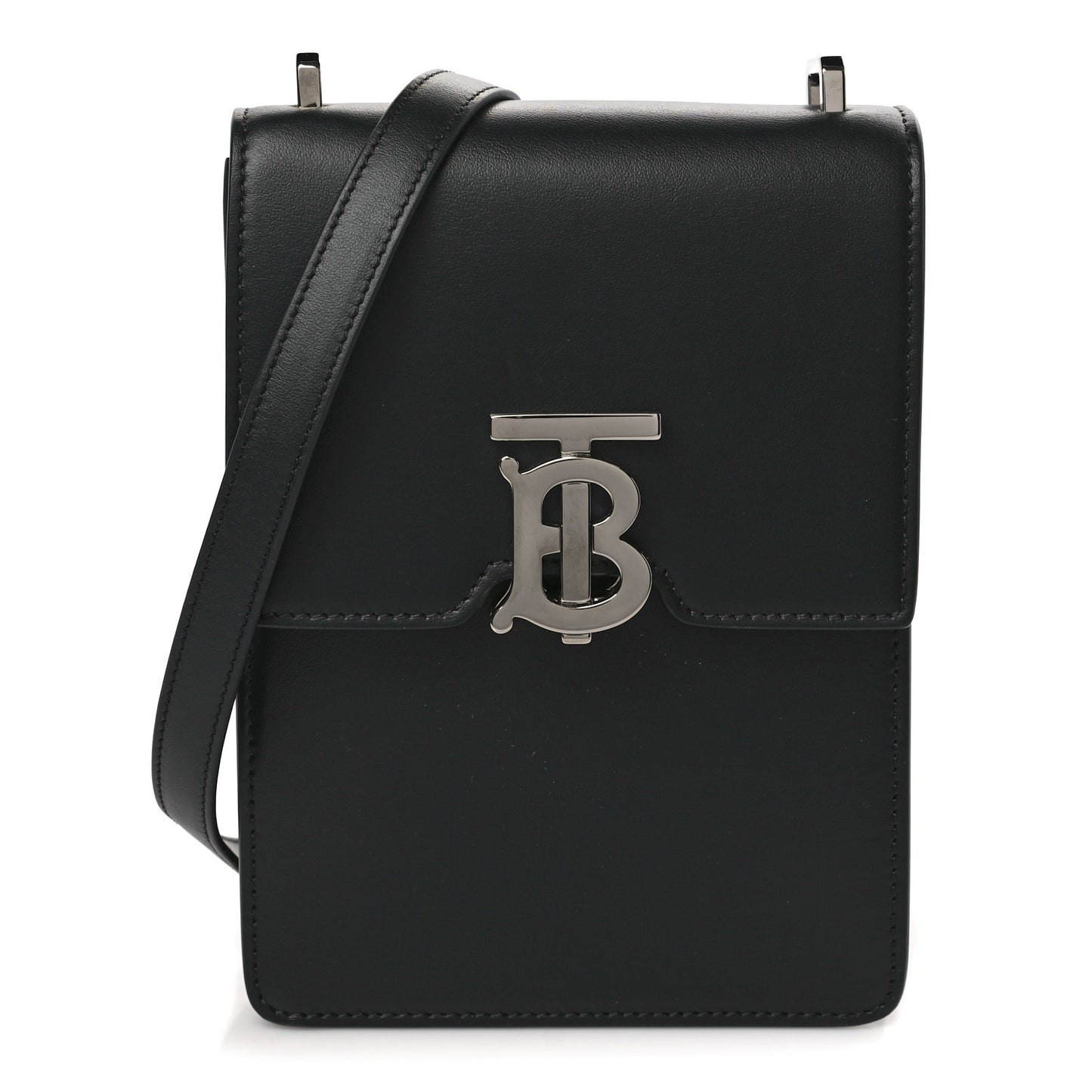 Smooth Calfskin TB Robin Bag Black