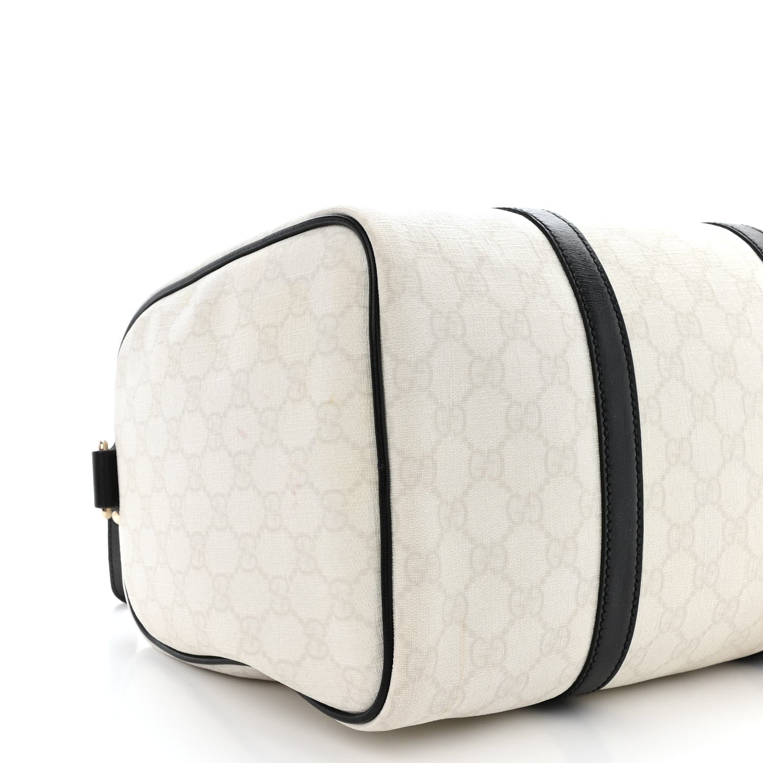 Gucci GG Plus Monogram Medium Joy Boston White Black 9 of 11