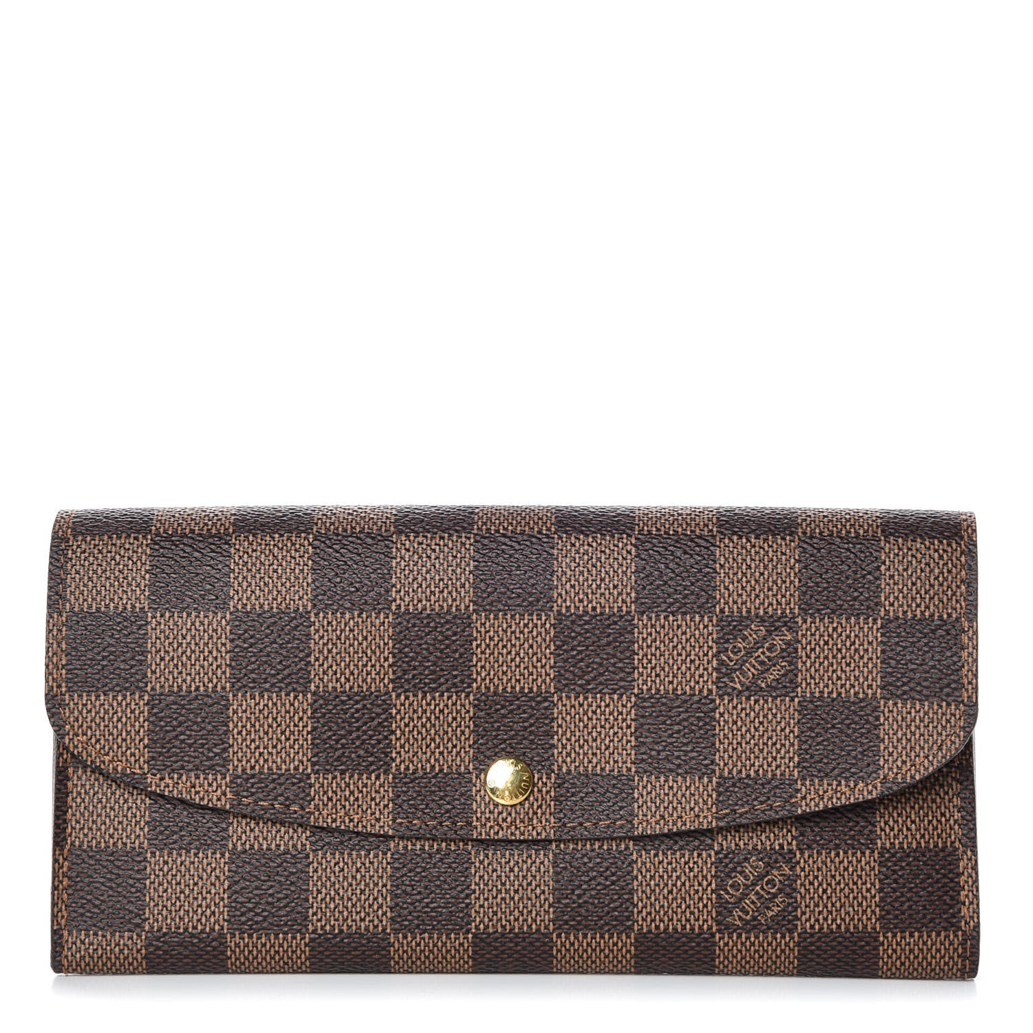 Louis Vuitton Damier Ebene Emilie Wallet 1 of 6