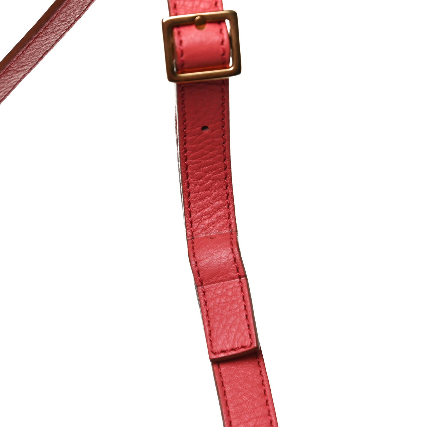 Calfskin Mini Marcie Round Crossbody Bag Brick