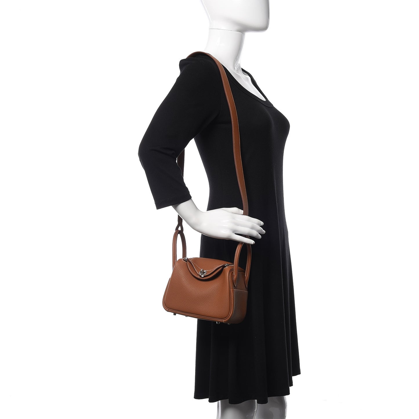 Taurillon Clemence Mini Lindy 20 Gold