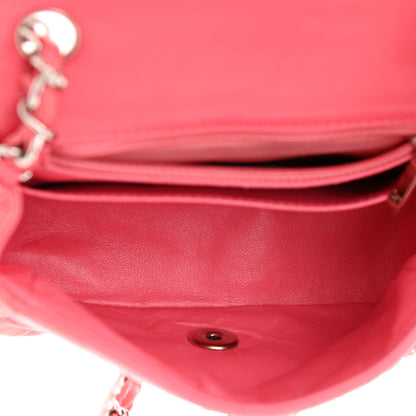 Chanel Patent Quilted Mini Square Flap Pink 5 of 12