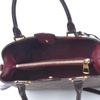 Louis Vuitton Damier Ebene Cuir Taurillon Brittany Bordeaux 5 of 15