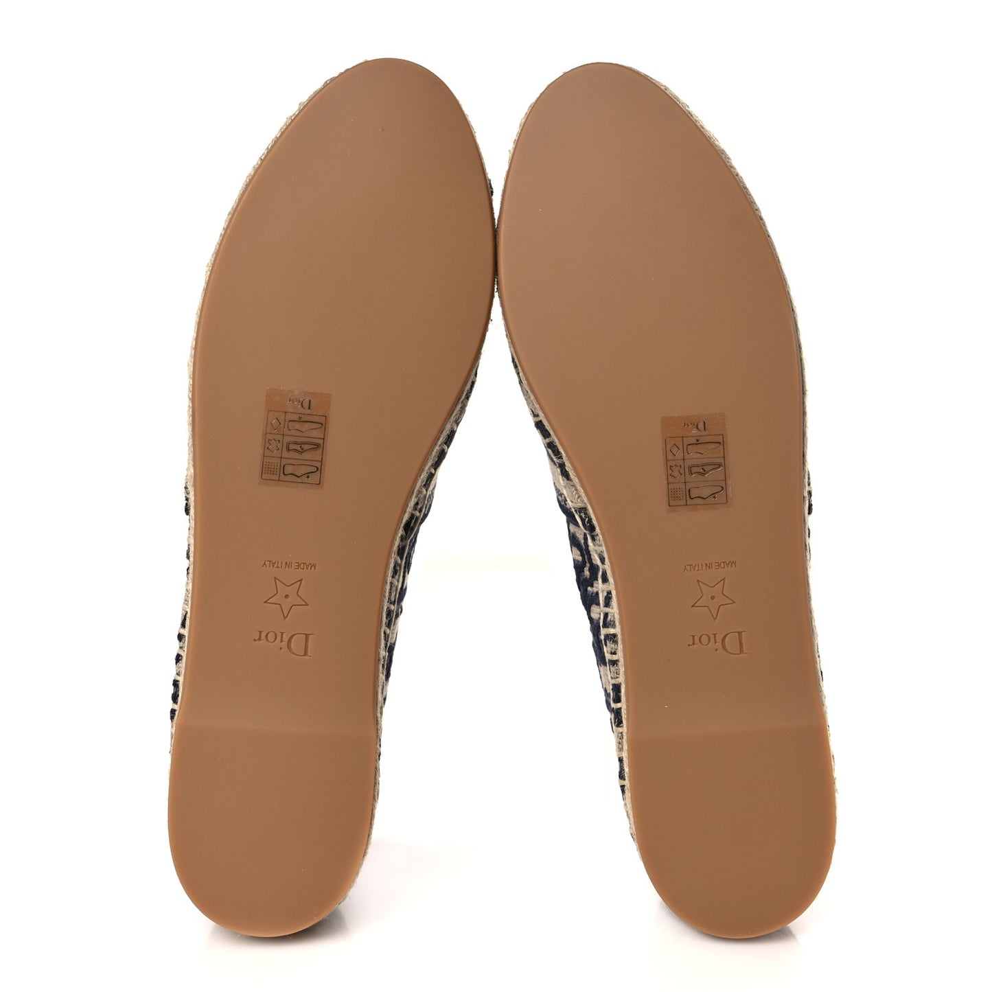 Oblique Embroidered Granville 15mm Espadrilles 40 Deep Blue