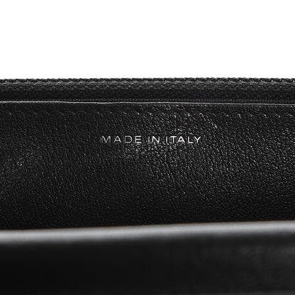 Chanel Sheepskin Chevron Reissue Wallet On Chain WOC So Black 7 of 9