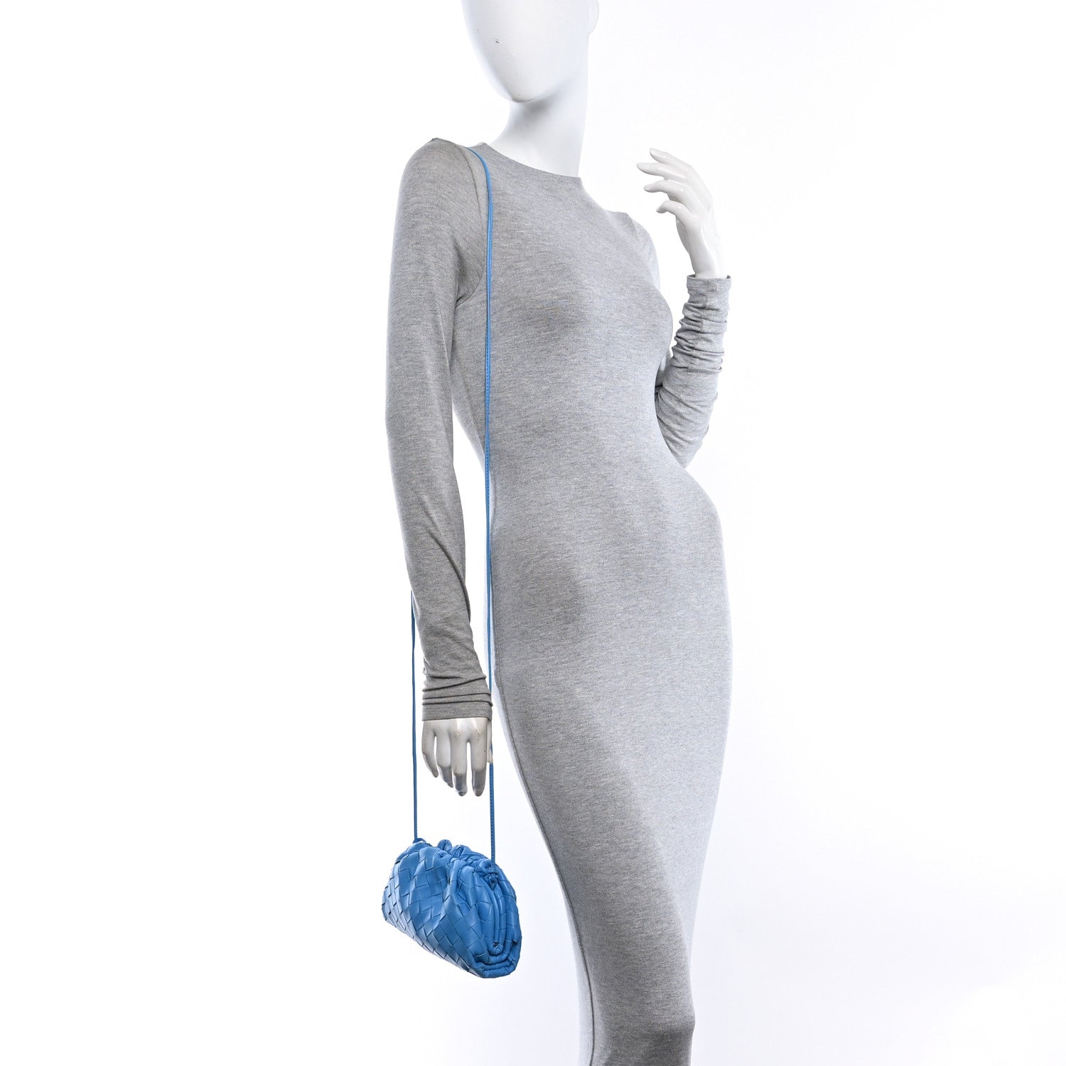 Bottega Veneta Nappa Intrecciato The Mini Pouch Swimming Pool 2 of 10