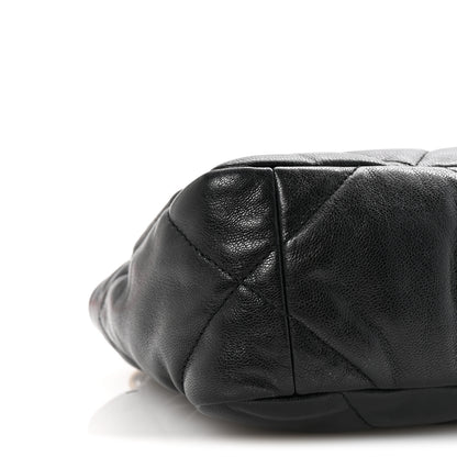 Chanel Goatskin Quilted Medium Chanel 19 Flap Black 9 of 10