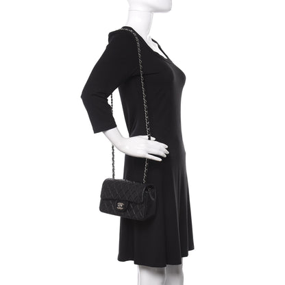 Chanel Lambskin Quilted Mini Rectangular Flap Black 2 of 11