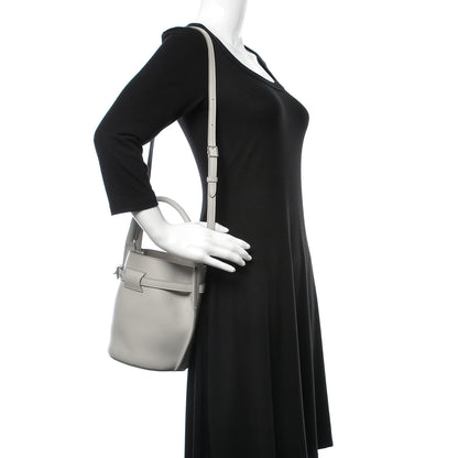 Celine Smooth Calfskin Nano Big Bag Bucket Light Grey 2 of 10