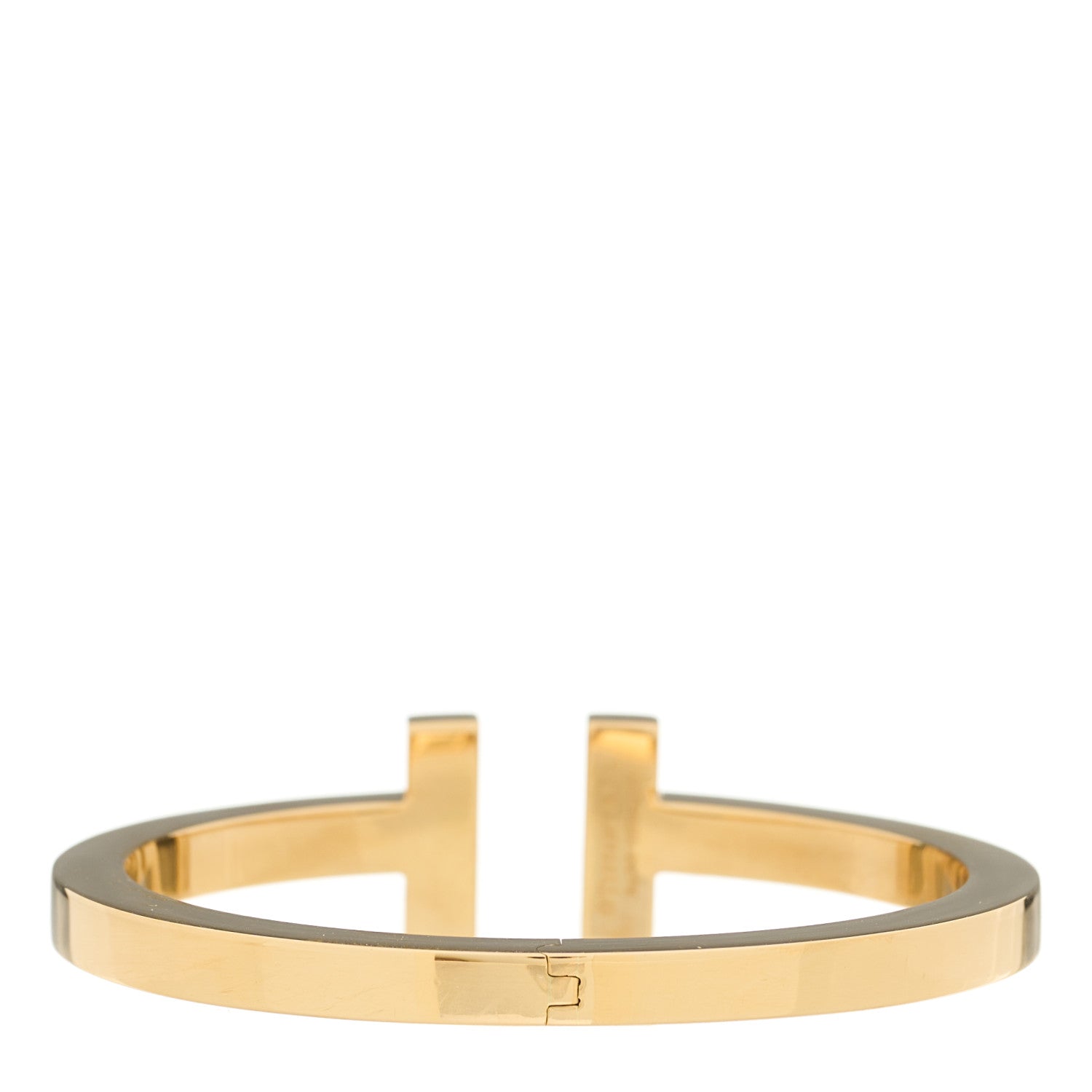 Tiffany 18K Yellow Gold T Square Bracelet 2 of 4