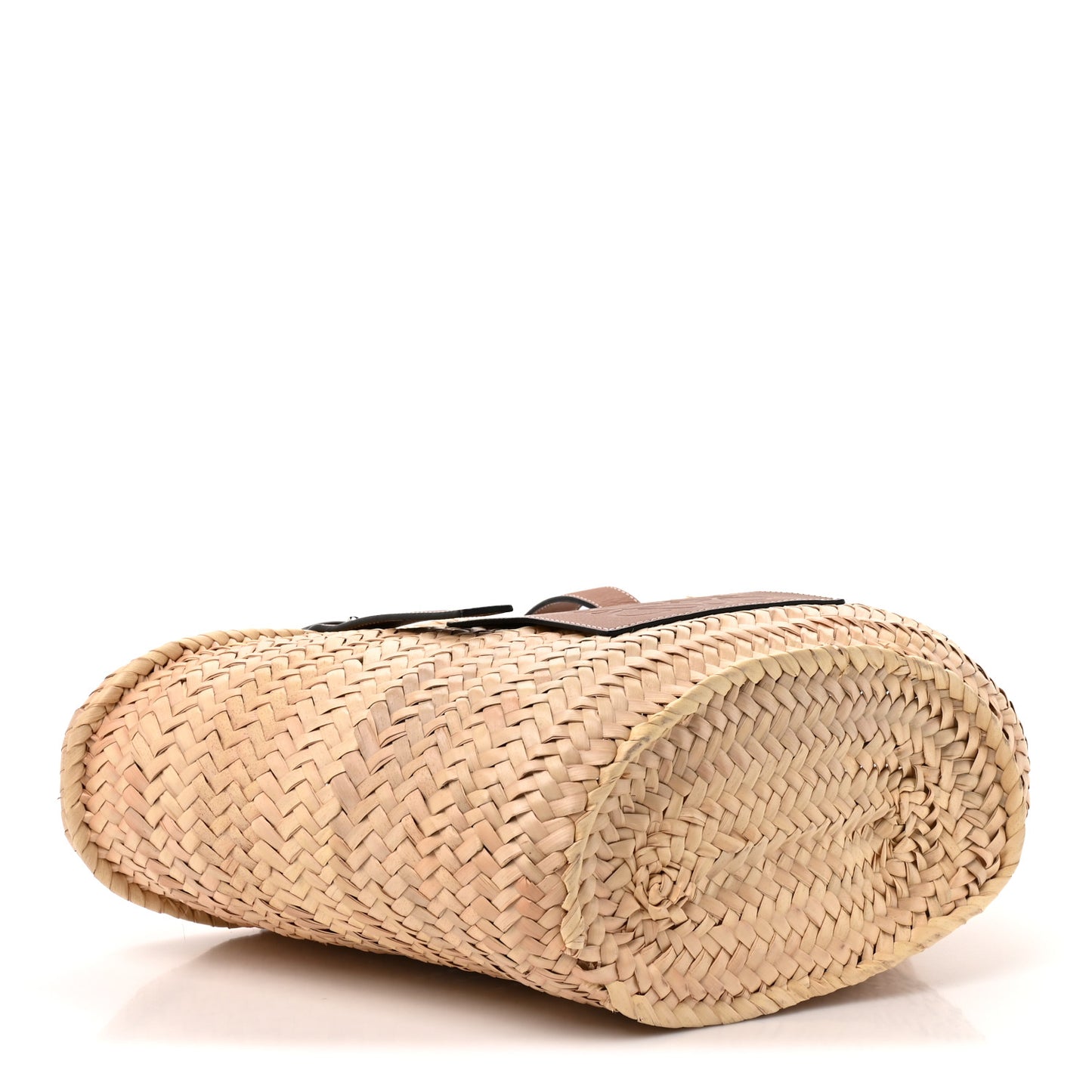 Raffia Basket Tote Bag Natural Tan