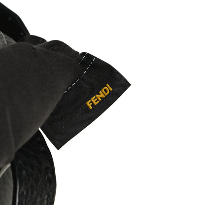Fendi Cuoio Romano Selleria Bi-Color Large Peekaboo Iconic Satchel Black Mou 11 of 12