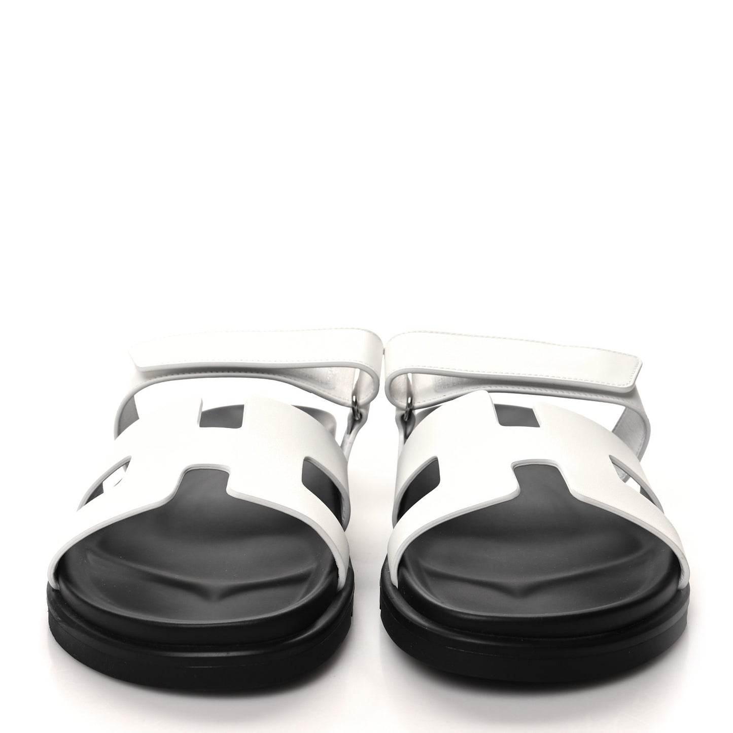 Calfskin Womens Chypre Sandals 41.5 White