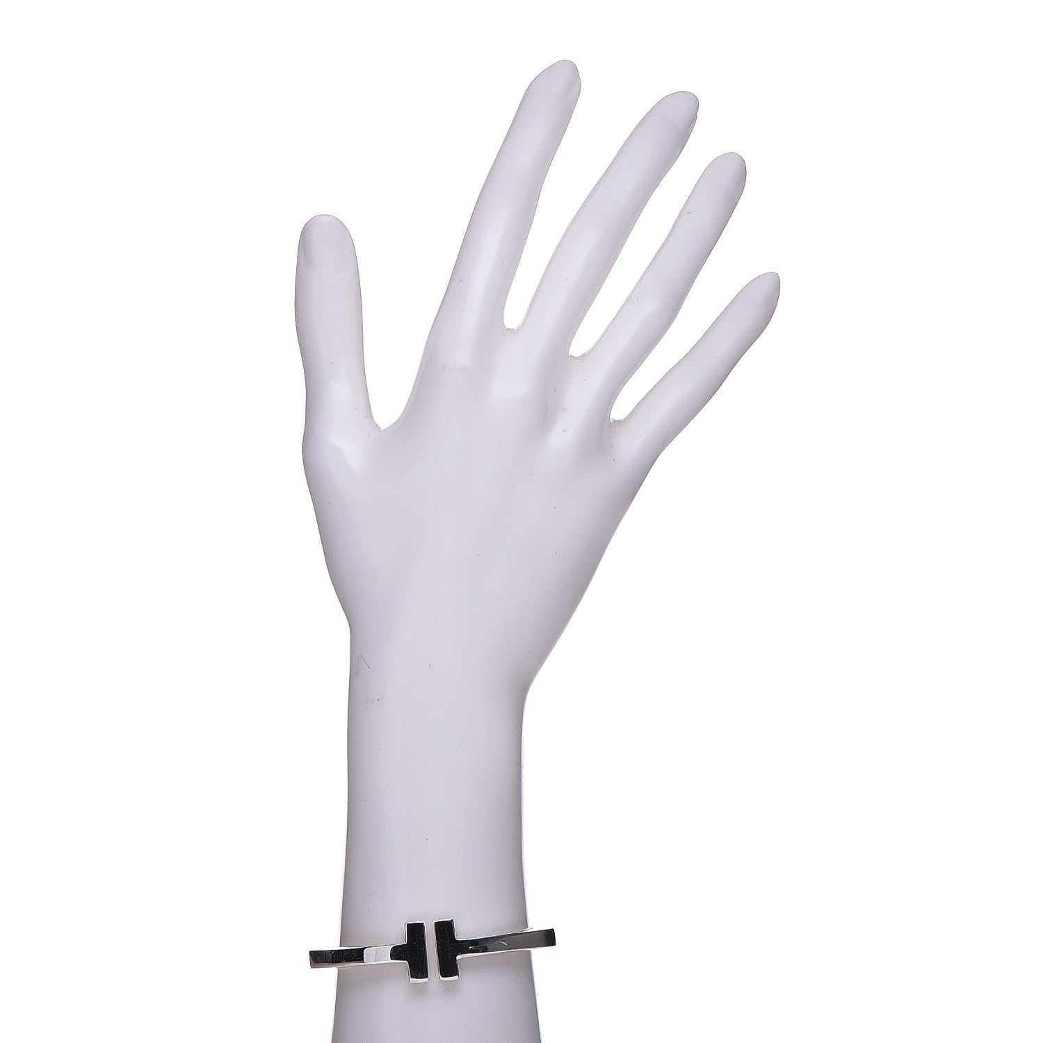 Tiffany Sterling Silver T Square Bracelet 2 of 5