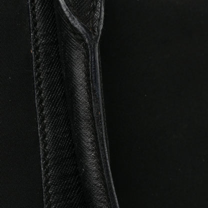 Prada Tessuto Nylon Saffiano Duffle Black 11 of 11