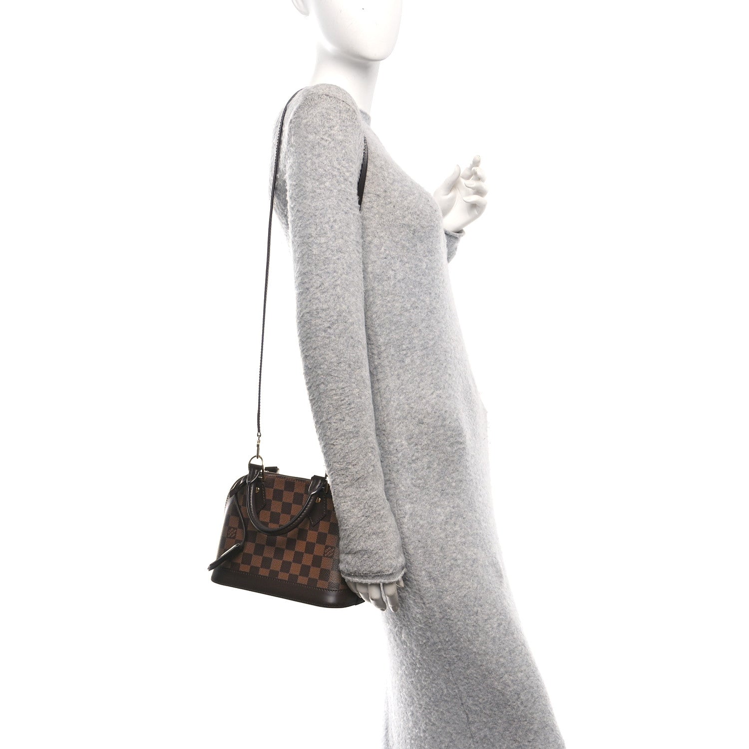Louis Vuitton Damier Ebene Alma BB 2 of 10