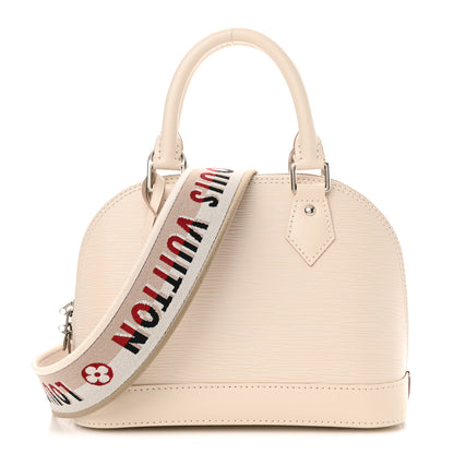 Louis Vuitton Epi Jacquard Alma BB Ivory 1 of 10