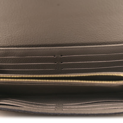 Louis Vuitton Empreinte Monogram Giant Sarah Wallet Tourterelle Creme 5 of 10