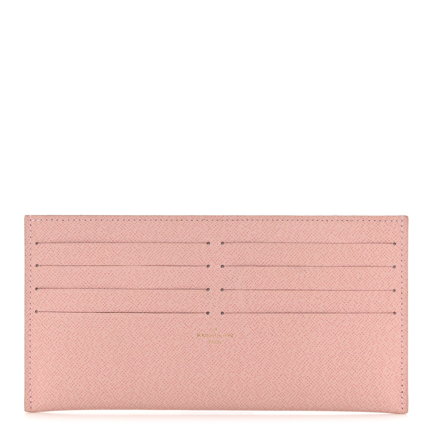 Calfskin Felicie Card Holder Insert Rose Ballerine