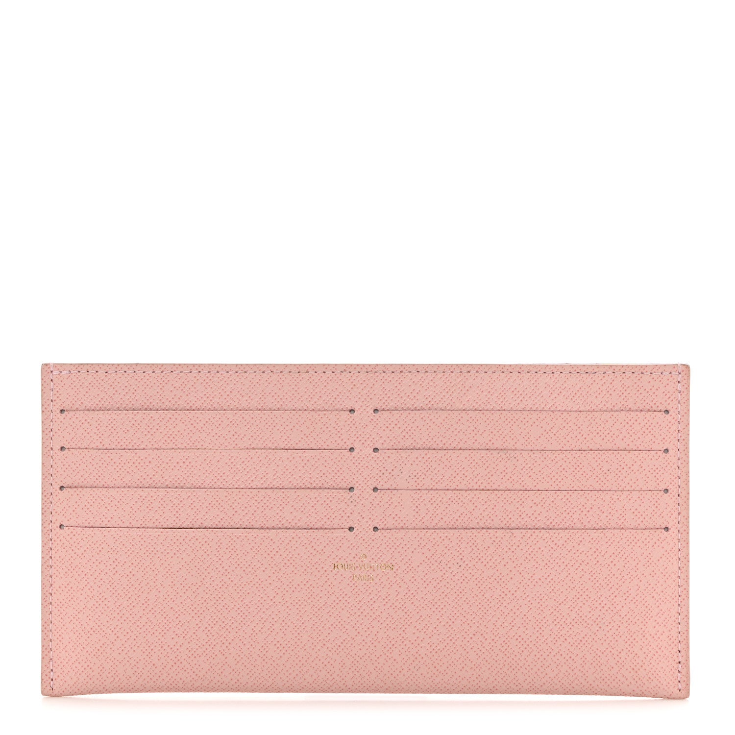 Louis Vuitton Calfskin Felicie Card Holder Insert Rose Ballerine 1 of 6