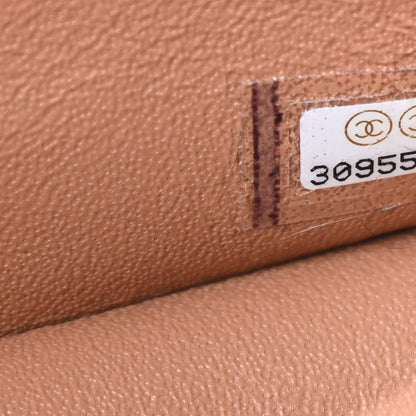 Chanel Lambskin Quilted Mini Square Flap Brown 7 of 9