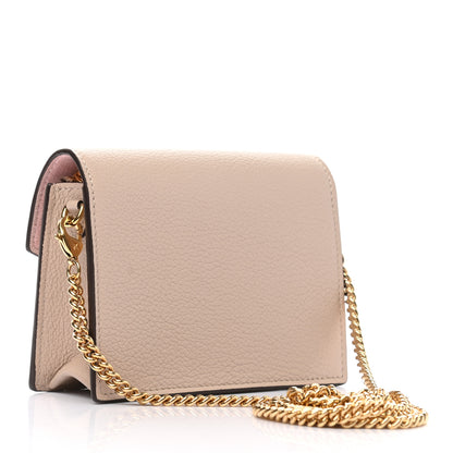 Louis Vuitton Soft Calfskin Mini My Lockme Chain Pochette Greige 3 of 9