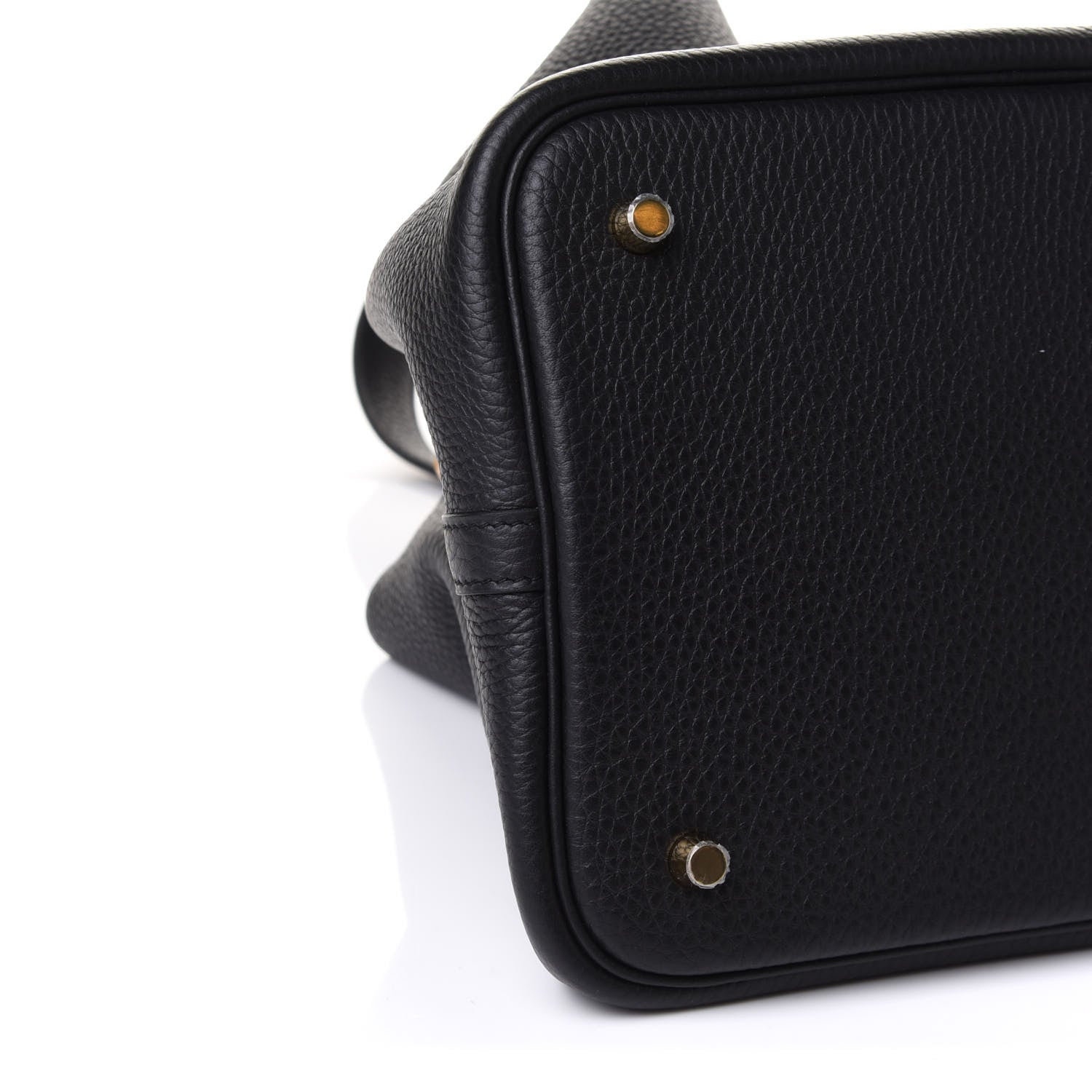 Hermes Taurillon Clemence Picotin Lock 22 MM Black 7 of 9
