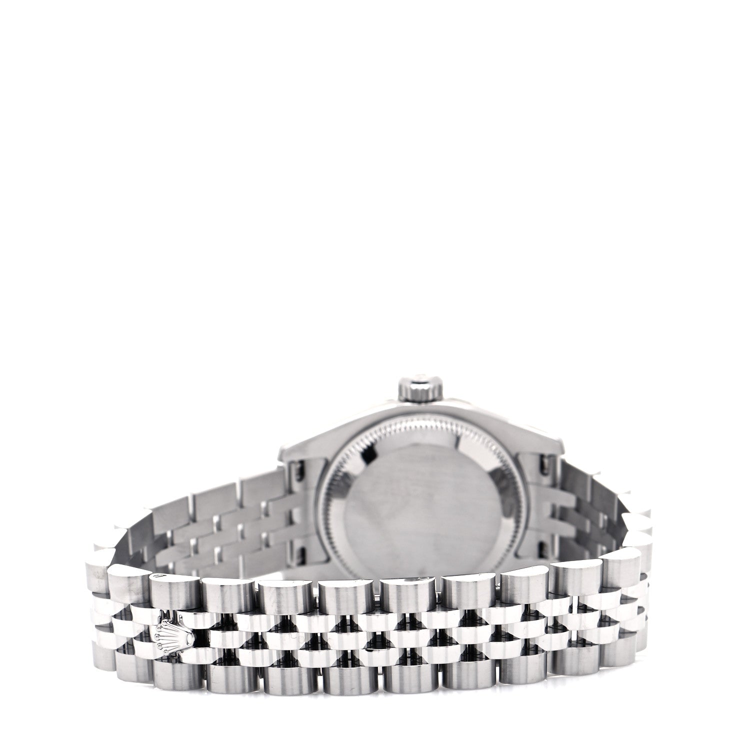 Rolex Stainless Steel 18K White Gold 26mm Oyster Perpetual Datejust Watch White Roman 179174 3 of 6