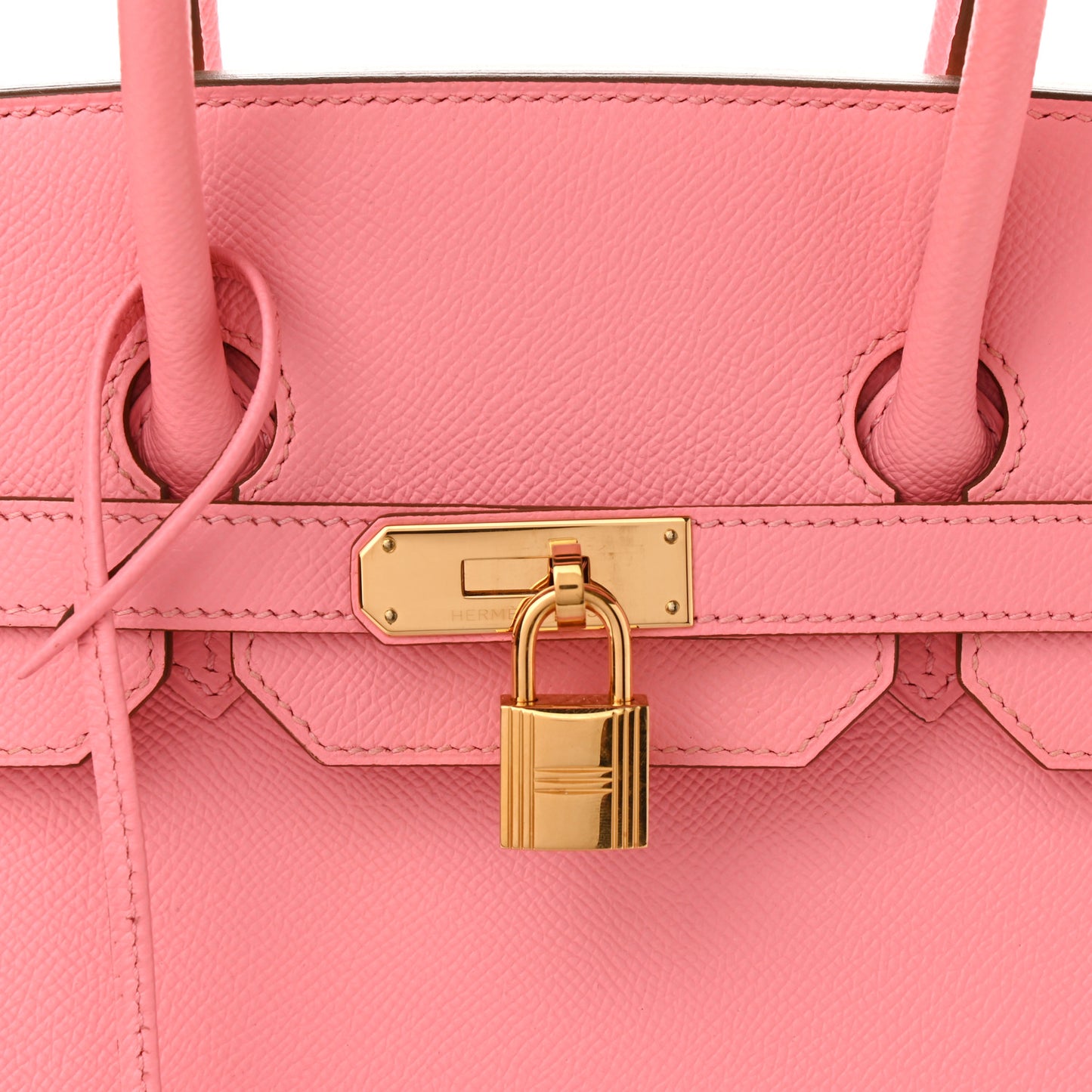 Epsom Horseshoe Birkin 35 Rose Confetti