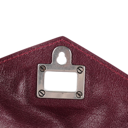 Proenza Schouler Lambskin Tiny PS1 Satchel Oxblood 10 of 13