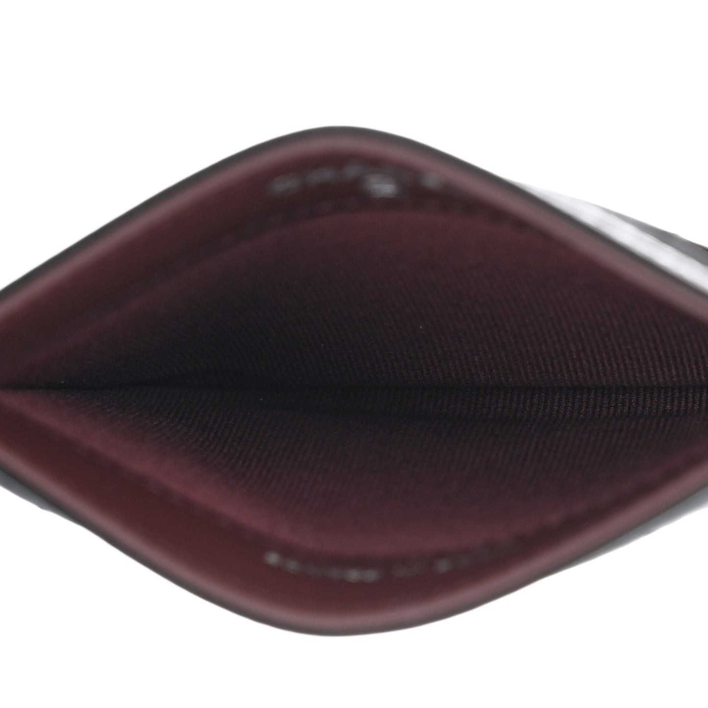 Caviar Quilted Card Holder Black