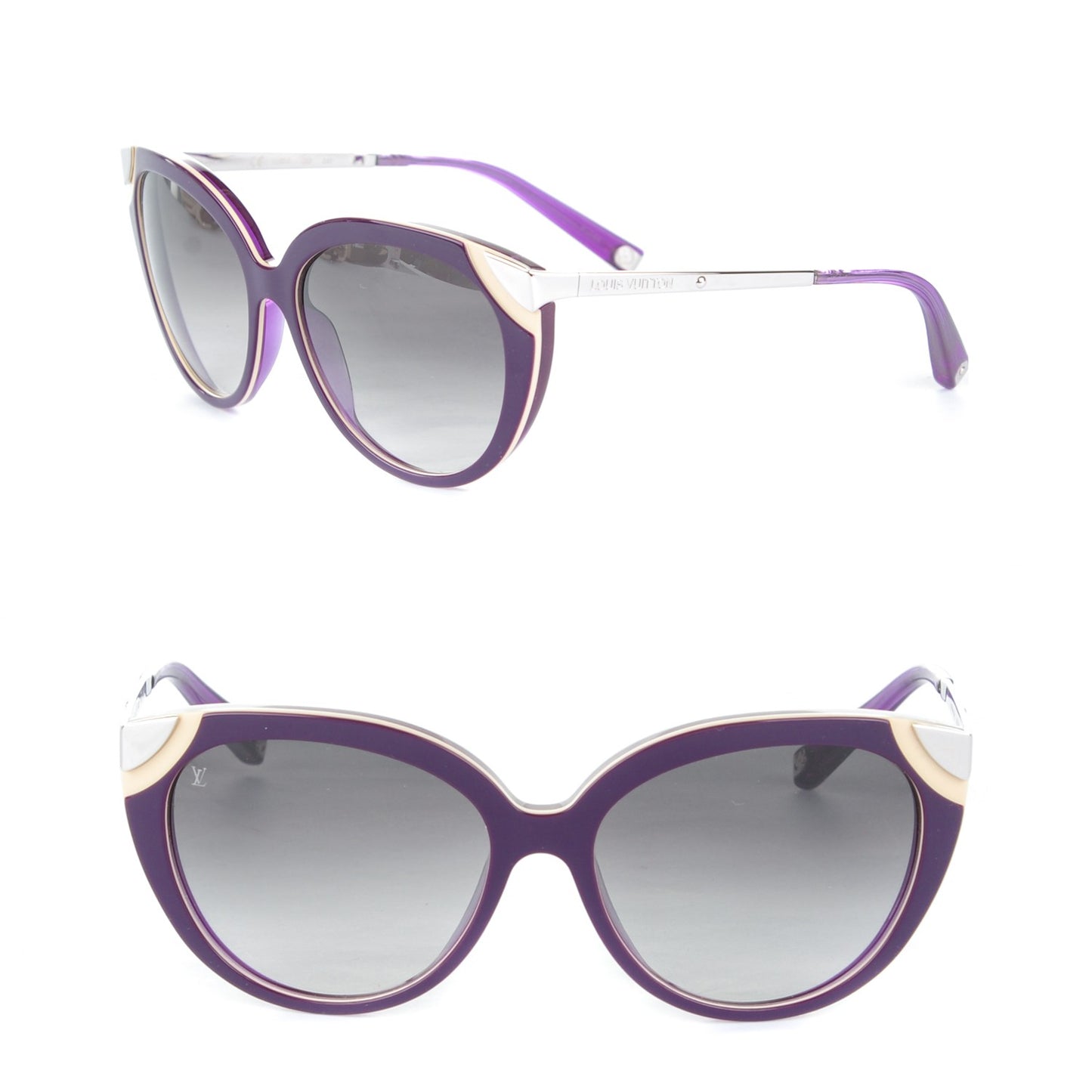 Amber Cat Eye Sunglasses Z0622W Violet