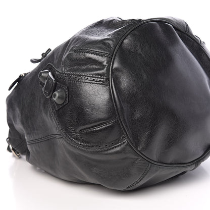 Balenciaga Agneau Giant Brogues Hardware Pompon Anthracite 9 of 12