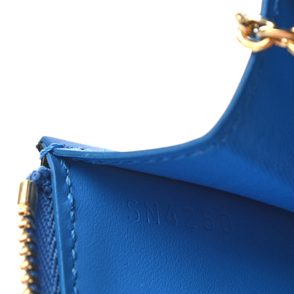 Louis Vuitton Vernis Valentine Key Pouch Light Blue 7 of 7