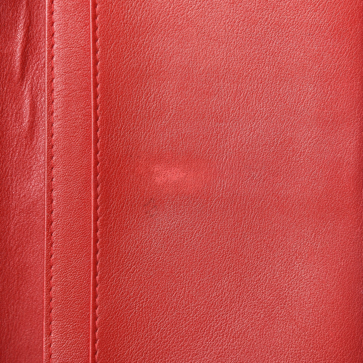 Chanel Caviar Timeless CC Yen Wallet Red 5 of 8