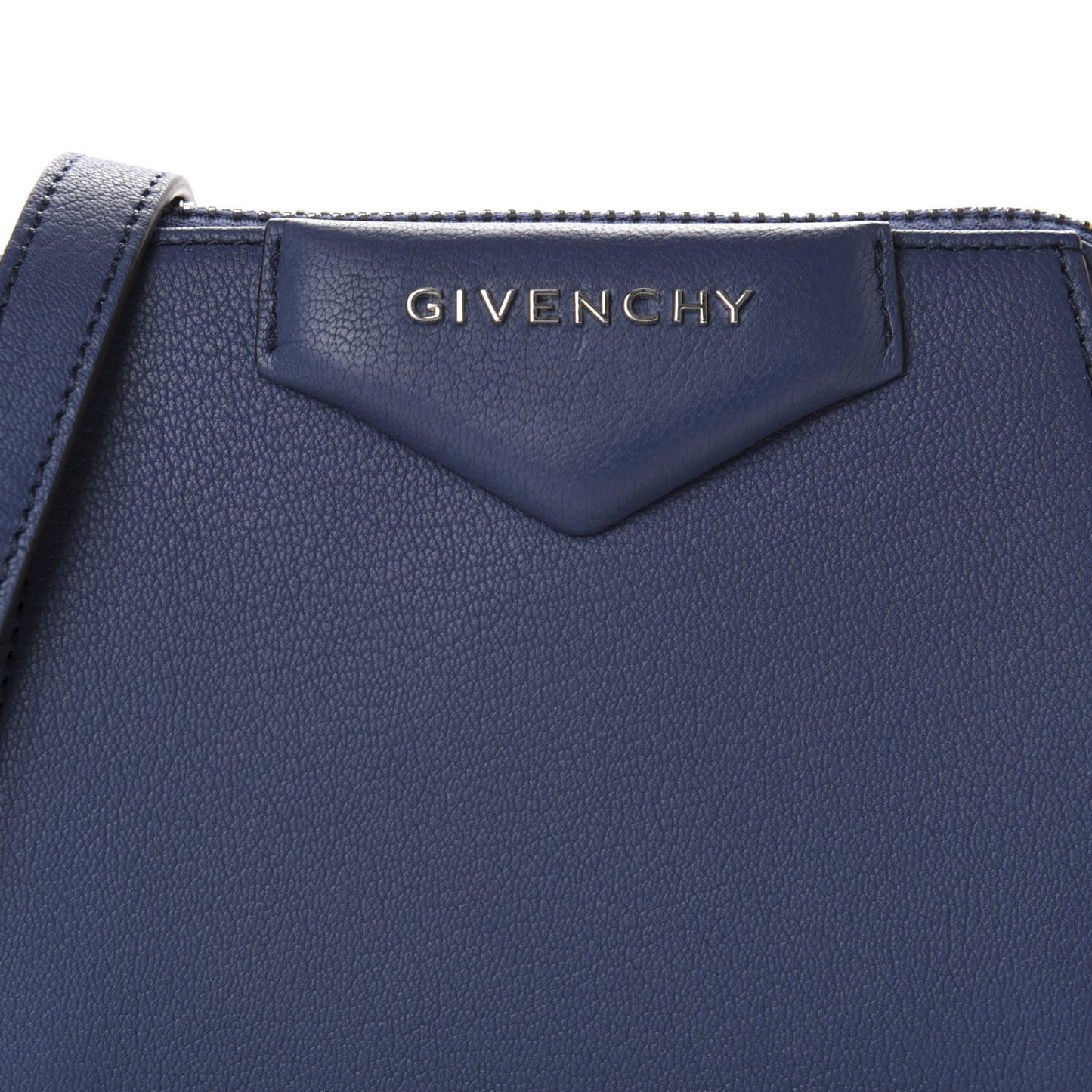 Sugar Goatskin Nano Antigona Midnight Blue