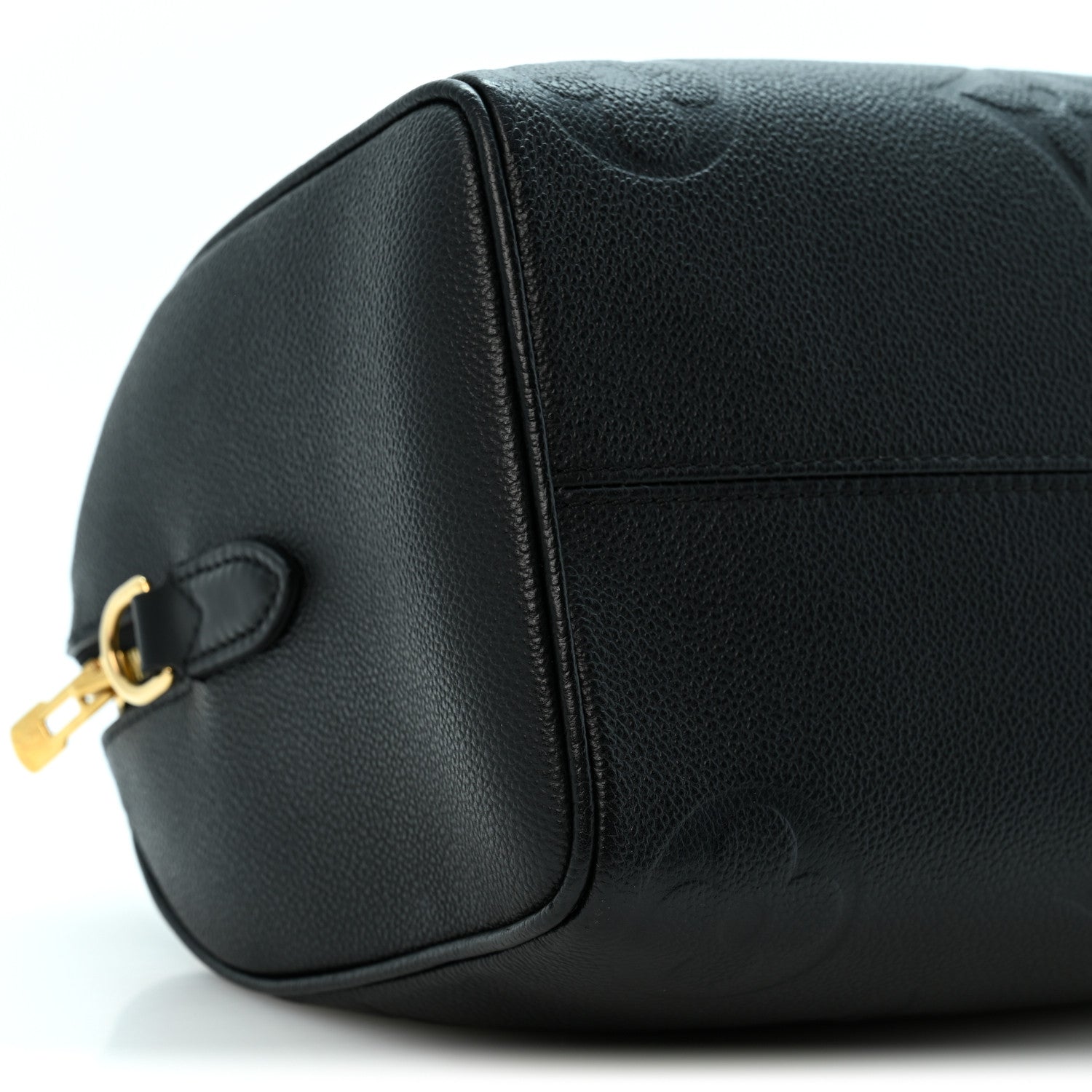 Louis Vuitton Empreinte Monogram Giant Speedy Bandouliere 25 Black 8 of 10