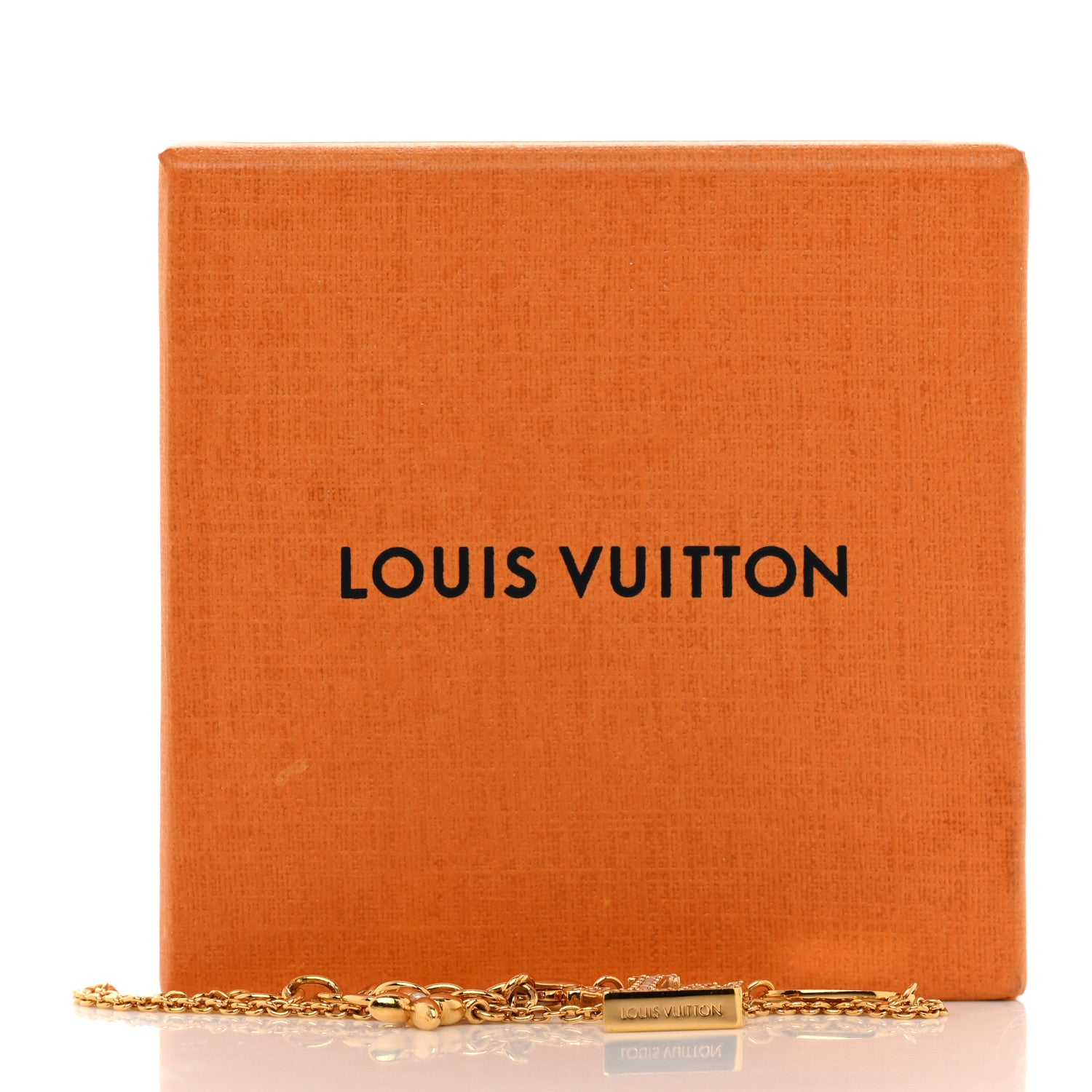 Louis Vuitton Metal Pearl LV Iconic Bracelet Gold 7 of 7