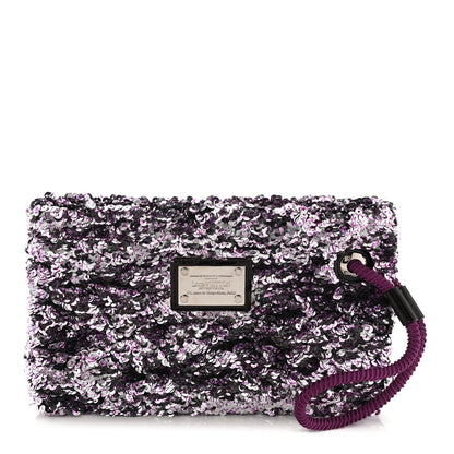 Louis Vuitton Sequin Pochette Rococo Violet 1 of 8