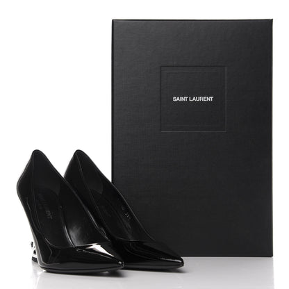 Saint Laurent Patent Opyum 85 Pumps 35.5 Black 10 of 10