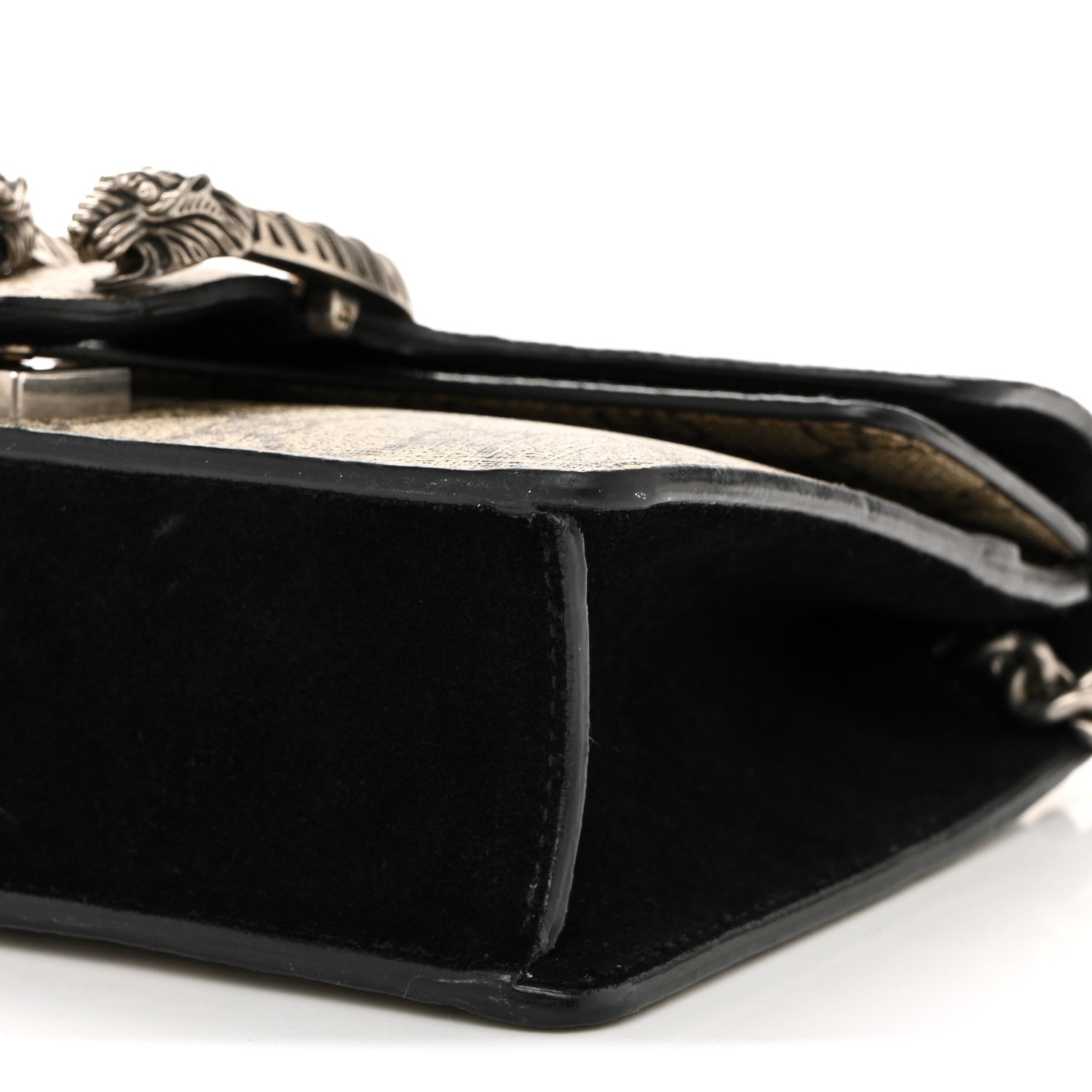 Gucci GG Supreme Monogram Mini Dionysus Shoulder Bag Black 10 of 11