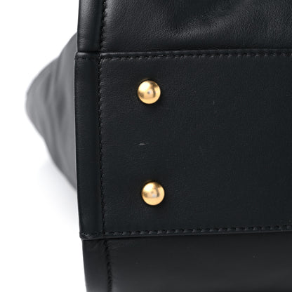 Chanel Calfskin Small Deauville Tote Black 12 of 13