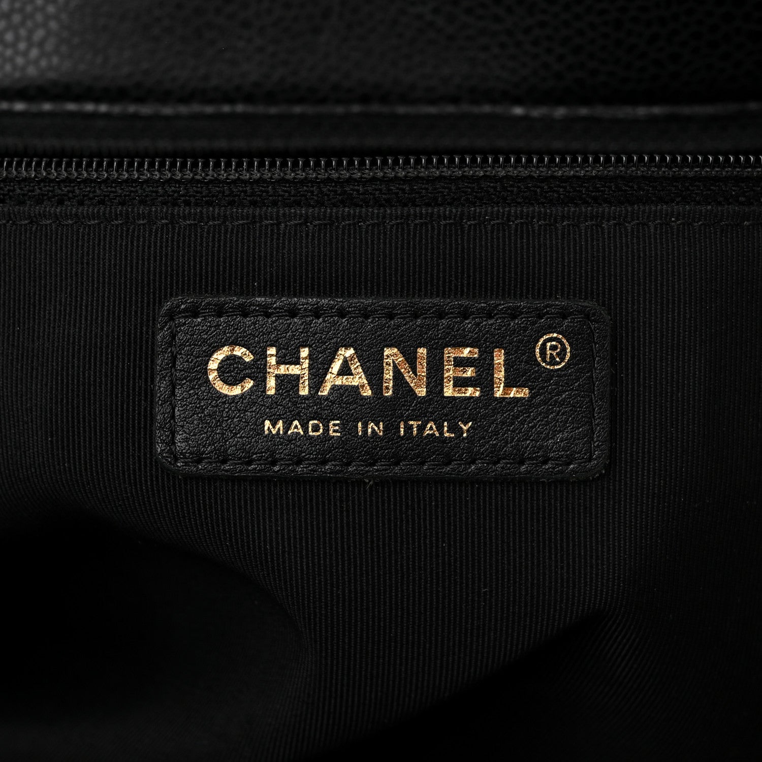 Chanel Caviar Quilted Flap Tote Black 6 of 10