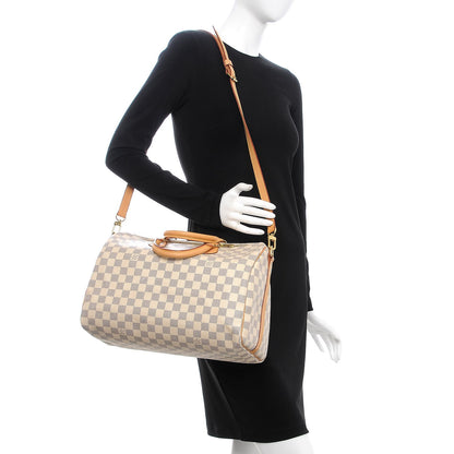 Louis Vuitton Damier Azur Speedy Bandouliere 35 2 of 7