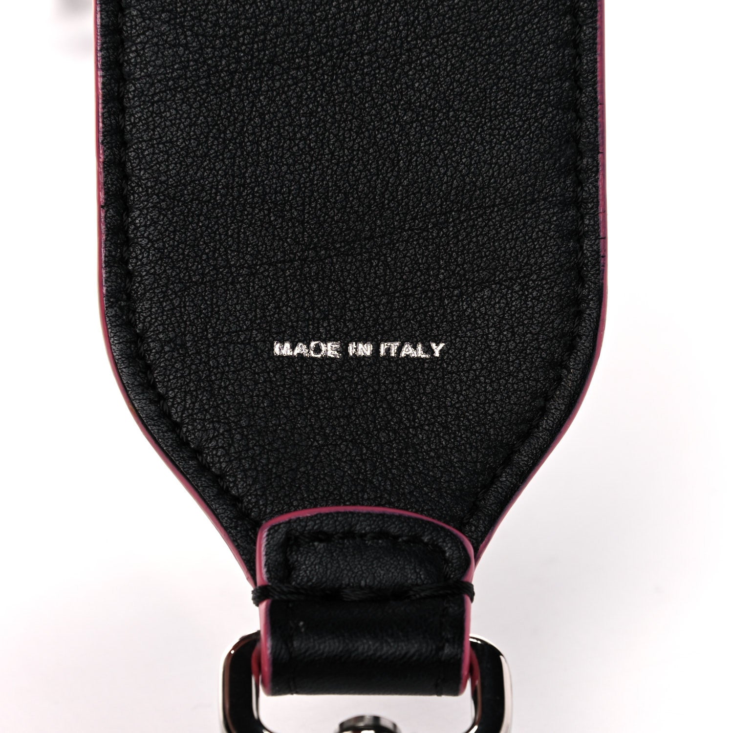 Fendi Calfskin Sequin Fun Fair Strap You Black Multicolor 5 of 6