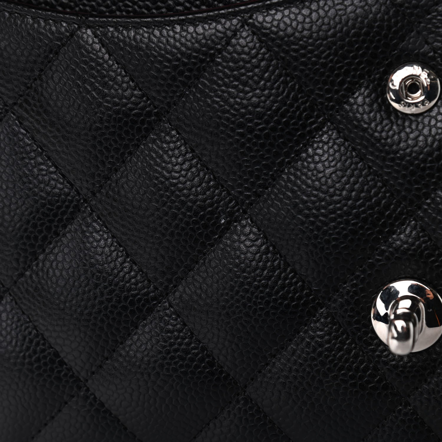 Chanel Caviar Quilted Jumbo Double Flap Black 12 of 13