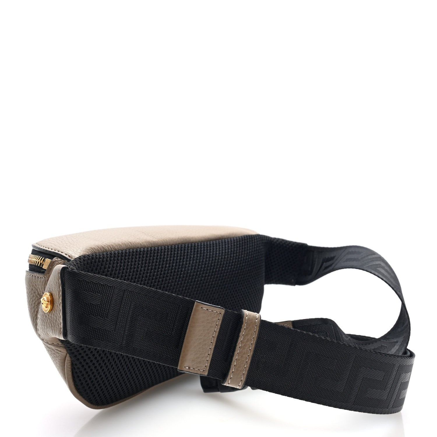 Versace Grained Calfskin Vanitas Medea Belt Bag Taupe 3 of 10